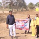 कलेक्टर डॉ कन्नौजे ने मनरेगा के तहत तालाब गहरीकरण, डबरी निर्माण और चेकडेम का निरीक्षण किया