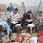 ‘देवांशी मिनरल वाटर प्लांट’ मे खाद्य विभाग की दबीश..अमानक 115 बोरी पानी पाउच जब्त..